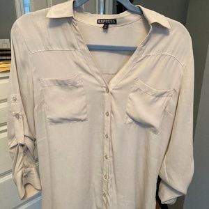 Express cream portofino button down